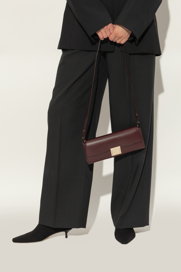 Ami Alexandre Mattiussi Leather shoulder bag