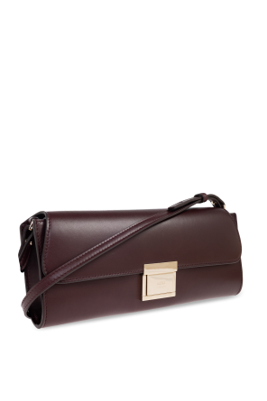 Ami Alexandre Mattiussi Leather shoulder bag