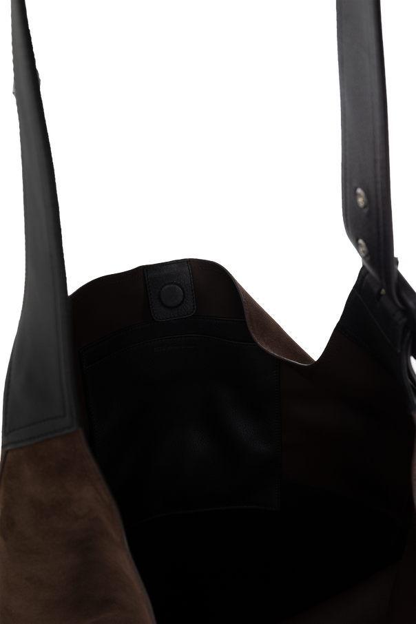 Ami Alexandre Mattiussi Leather tote bag