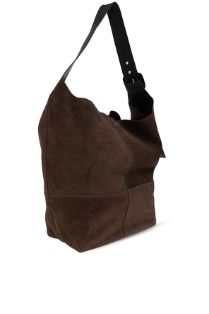 Ami Alexandre Mattiussi Brown leather bag