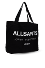 AllSaints BLACK Bag Underground in shopper style