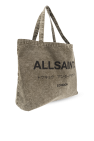 AllSaints GREEN ‘Underground’ shopper bag