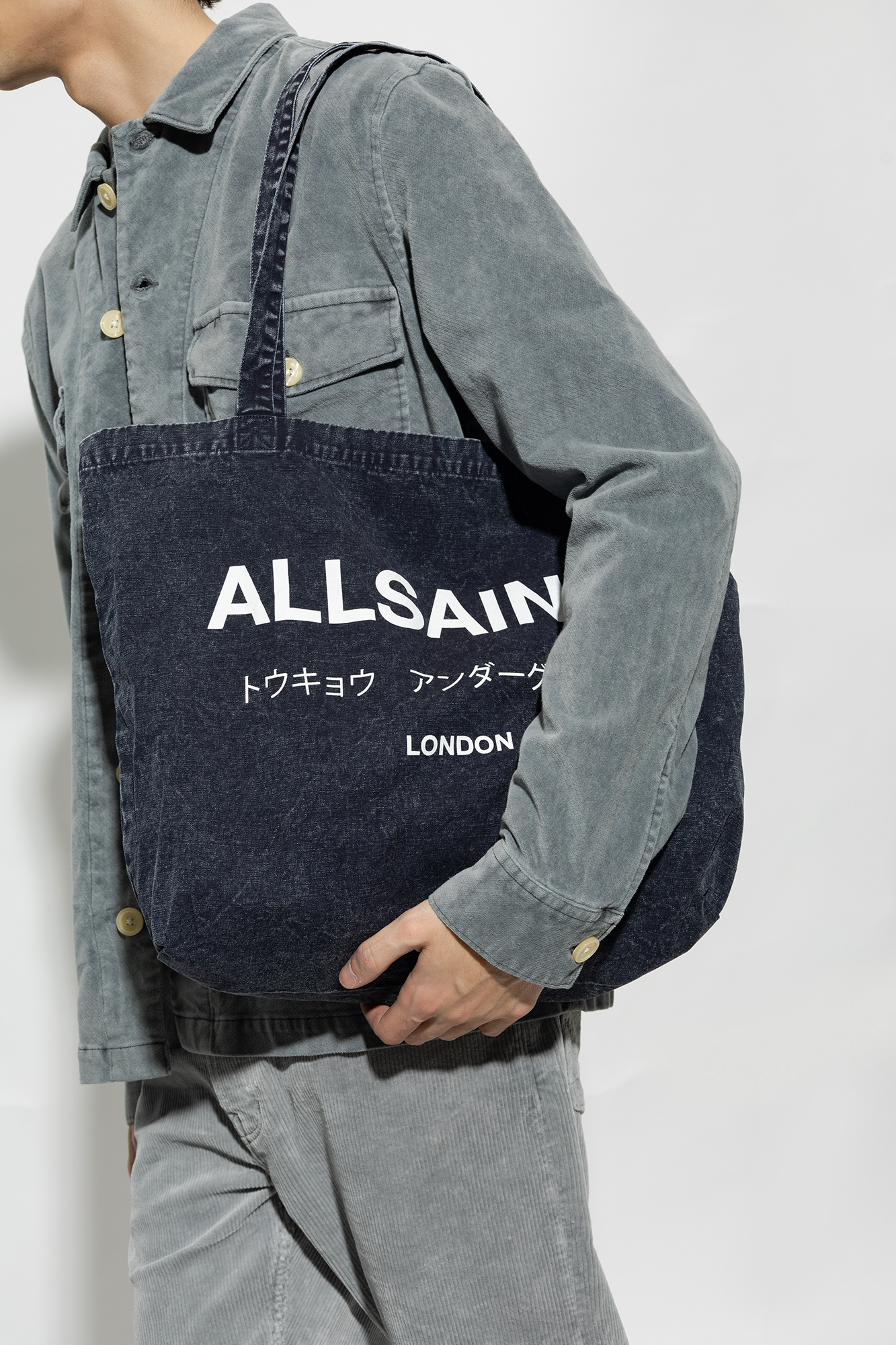 AllSaints ‘Underground’ shopper Schwarz bag