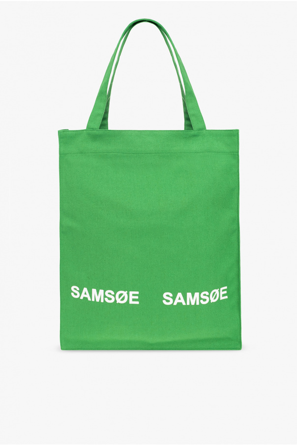 Samsøe Samsøe Shopper logo-print bag
