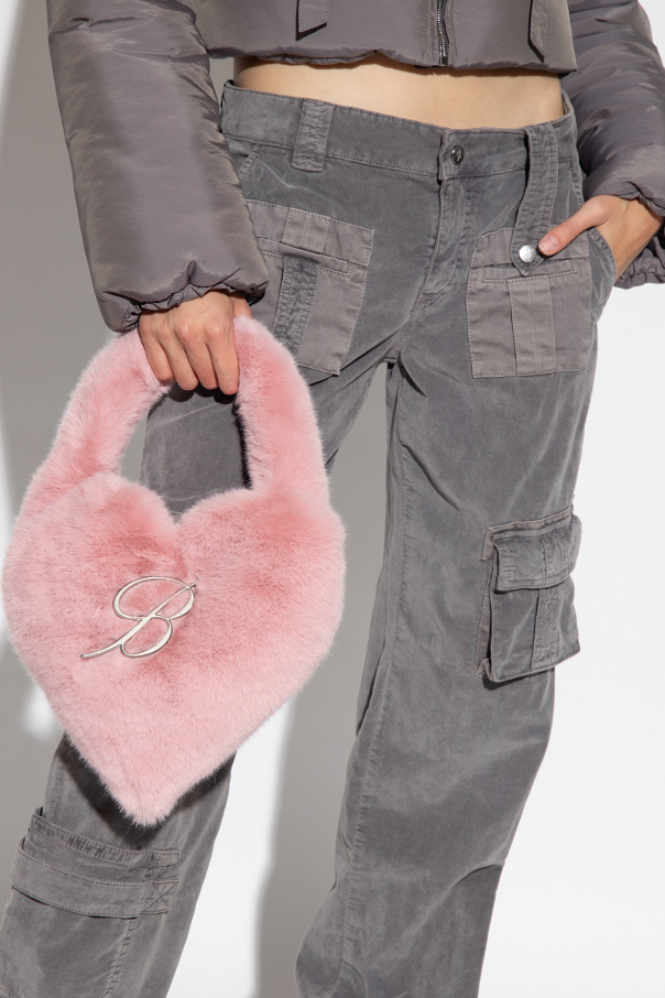 Blumarine Faux-fur handbag