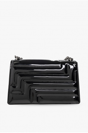 Jimmy Choo ‘Varenne Medium’ patent-leather shoulder bag