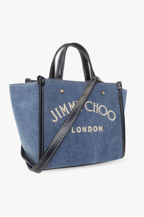 Jimmy Choo Jeansowa torba na ramię ‘Varenne’