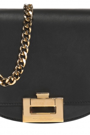 Victoria Beckham 'Opium 2 Studded Leather Tassel Bag Black