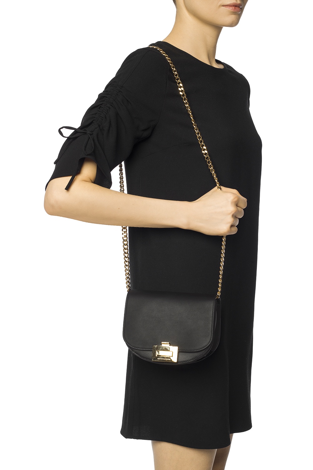 Victoria Beckham 'Half Moon' shoulder Horsy bag