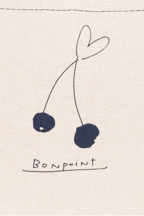 Bonpoint  Canvas bag with logo