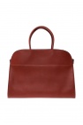 The Row BURGUNDY ‘Margaux’ handbag