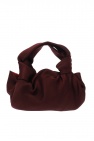 The Row BURGUNDY ‘Ascot’ handbag