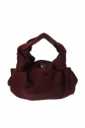 The Row BURGUNDY ‘Ascot’ handbag