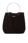 The Row BLACK Suede handbag