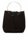 The Row BLACK Suede handbag