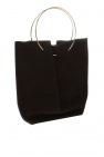 The Row BLACK Suede handbag
