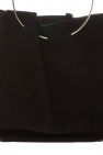 The Row BLACK Suede handbag