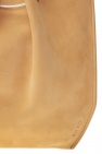 The Row beige 'TR1' Suede handbag