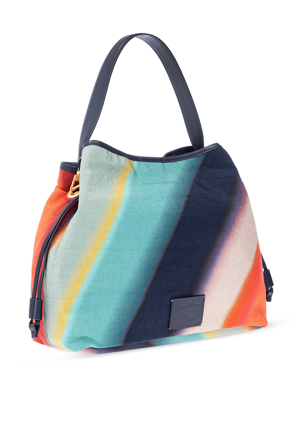 Paul Smith, Bags, Paul Smith Multicolor Leather Swirl Shoulder Bag Large