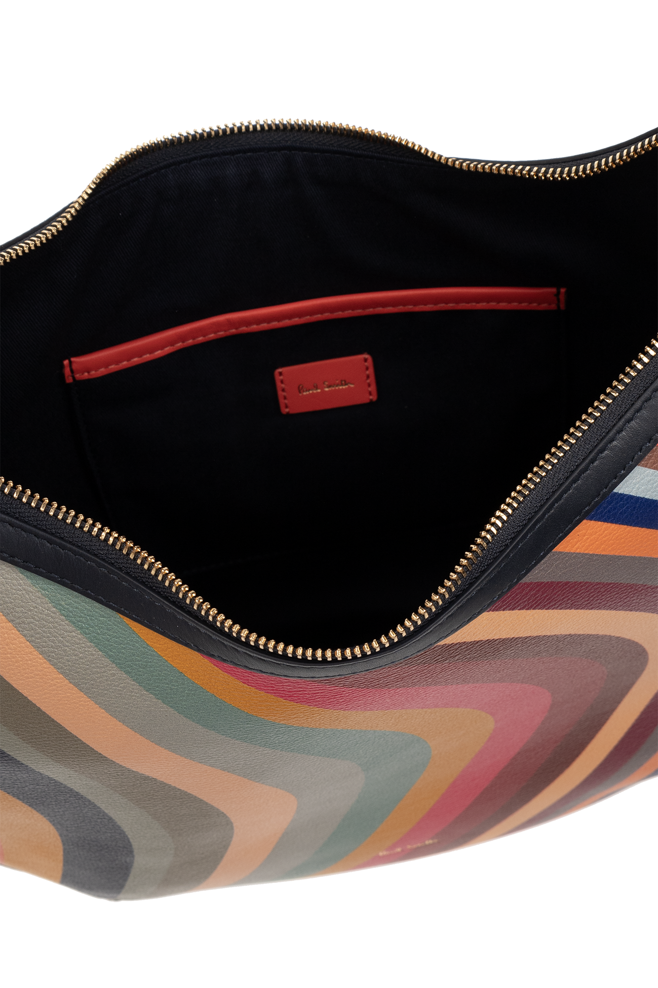 Paul Smith Accessories Zip Swirl Hobo Bag Multicolour