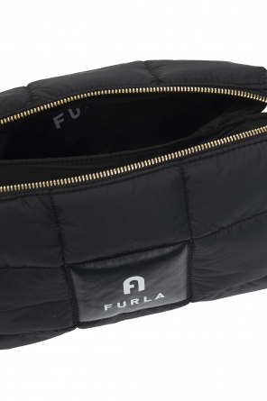 Furla Doria Bubble Lamb Novelty Triple Compartment Shoulder Bag