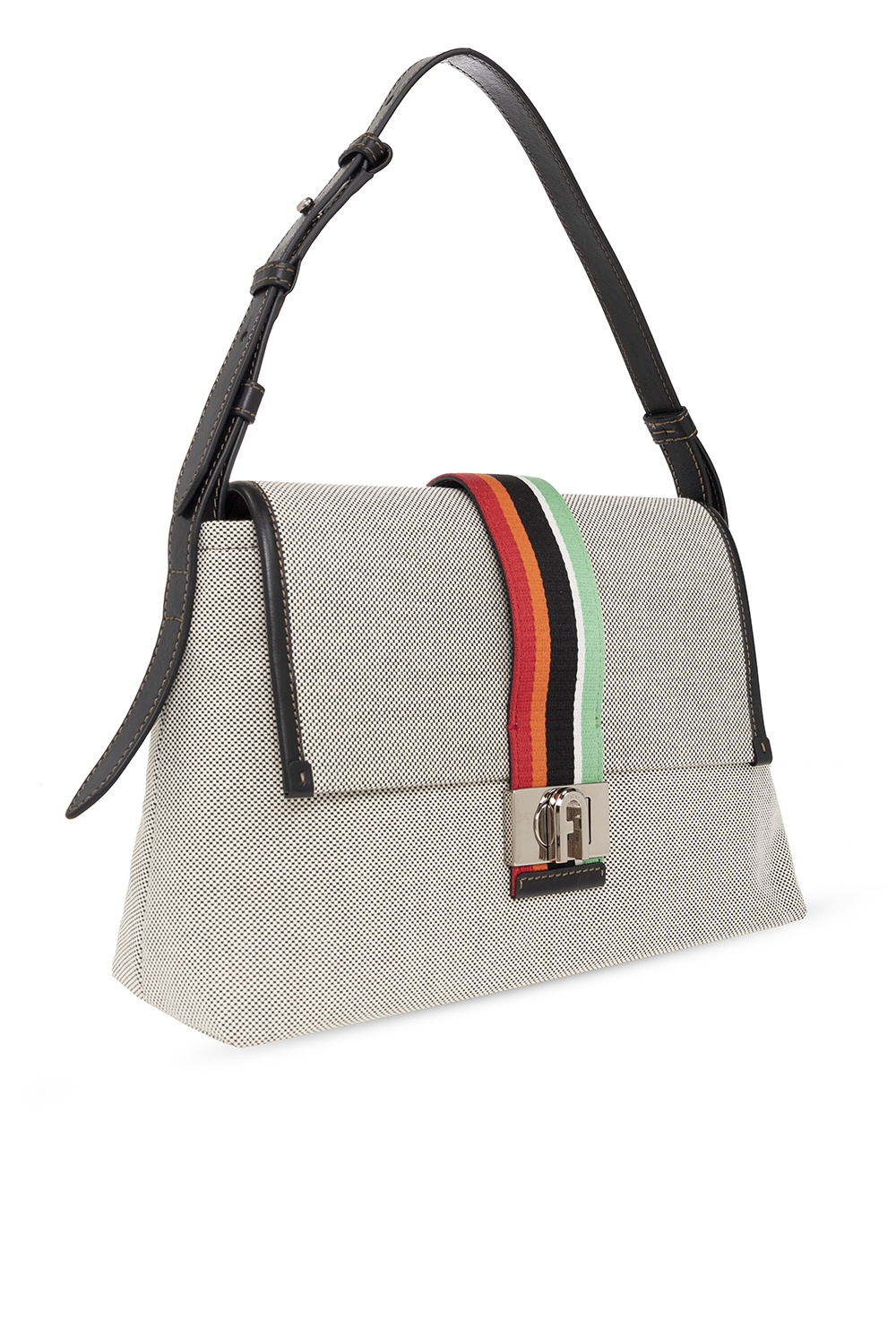 Furla ‘Charlotte Medium’ shoulder emaljerad bag