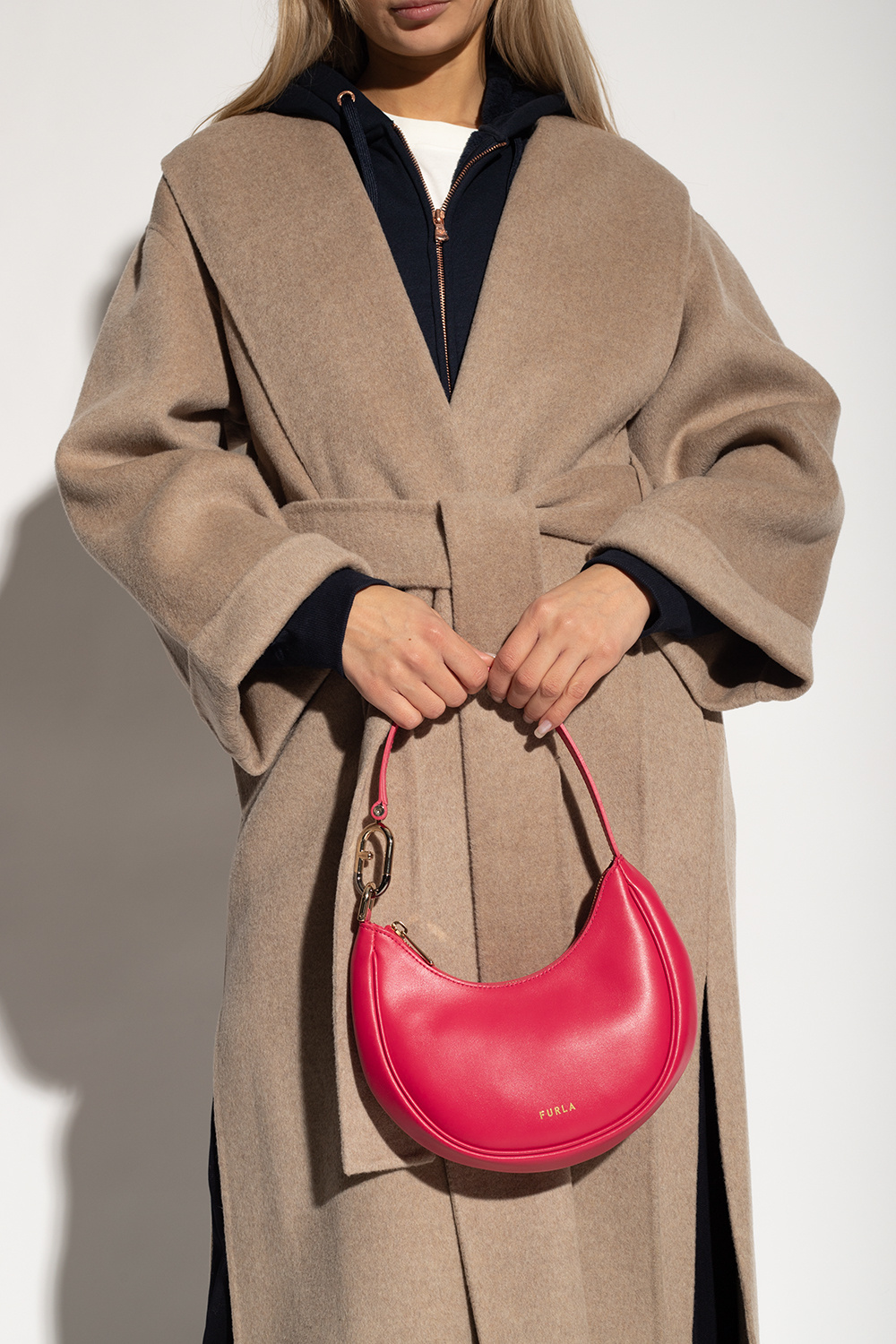 FURLA FURLA PRIMAVERA S SHOULDER BAG, Light grey Women's Handbag