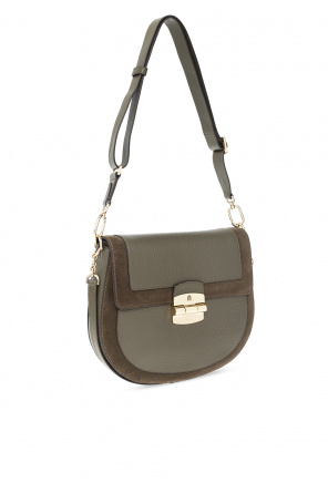 Designer Leather Shoulder Handbag - Club Salvia