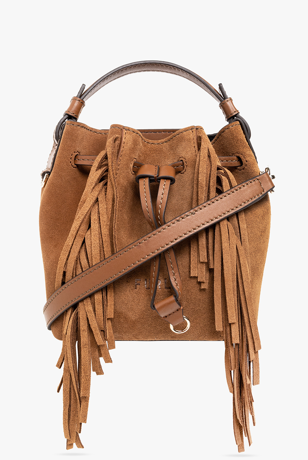 Furla 'miastella' Leather Bucket Bag