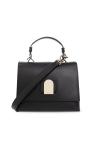 Ermanno Scervino gemstone embellished leather clutch bag