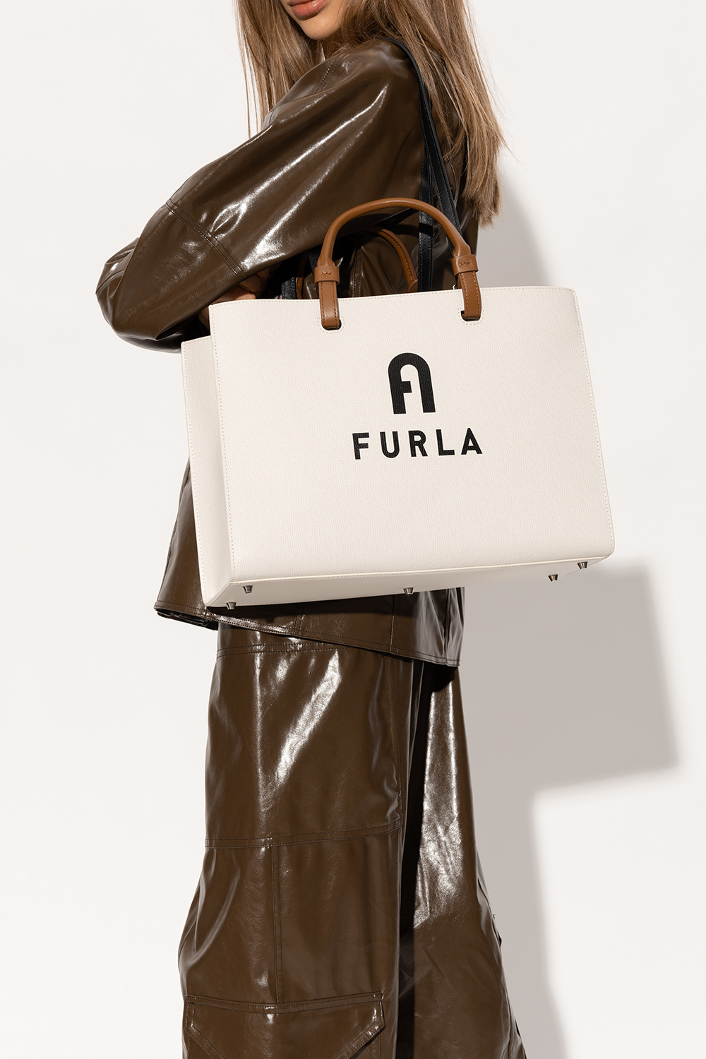 Furla ‘Varsity Style’ shopper bottega bag