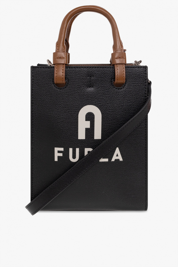 Furla ‘Varsity Style Mini’ shoulder diamond-quilted bag