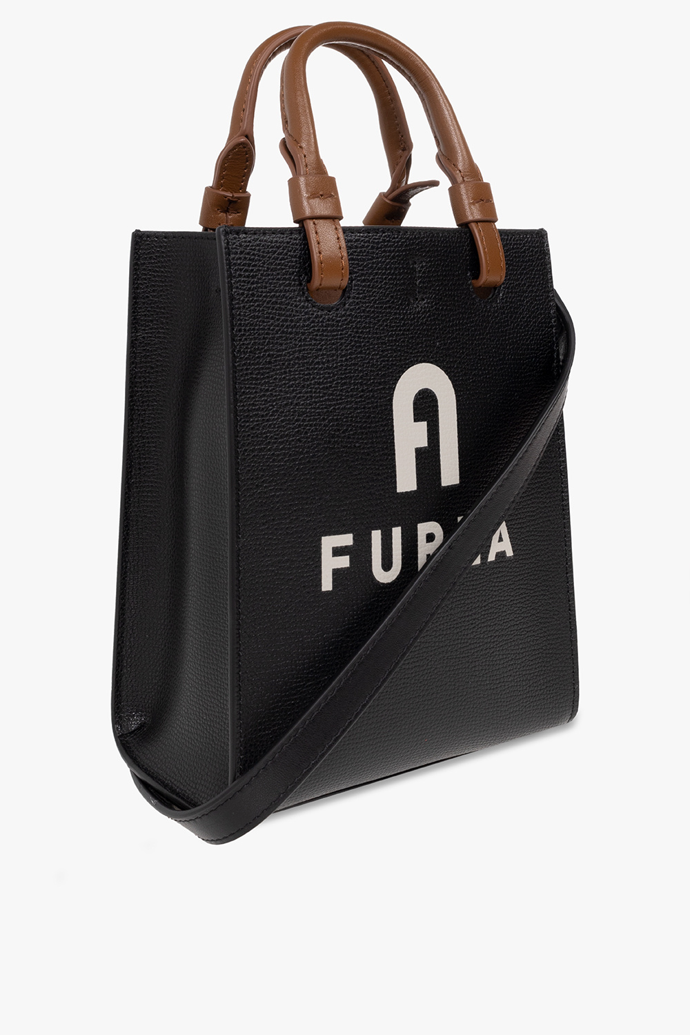 Furla ‘Varsity Style Mini’ shoulder diamond-quilted bag