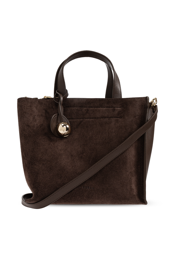 Leather ‘Divide It Tote S’ bag od Furla