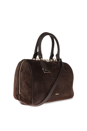 Furla Olivia Medium Suede and Leather Handbag by Furla