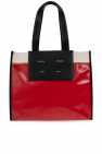 Clay Black Synthetic Polyurethane Weekender Tobo Tote from Proenza Schouler