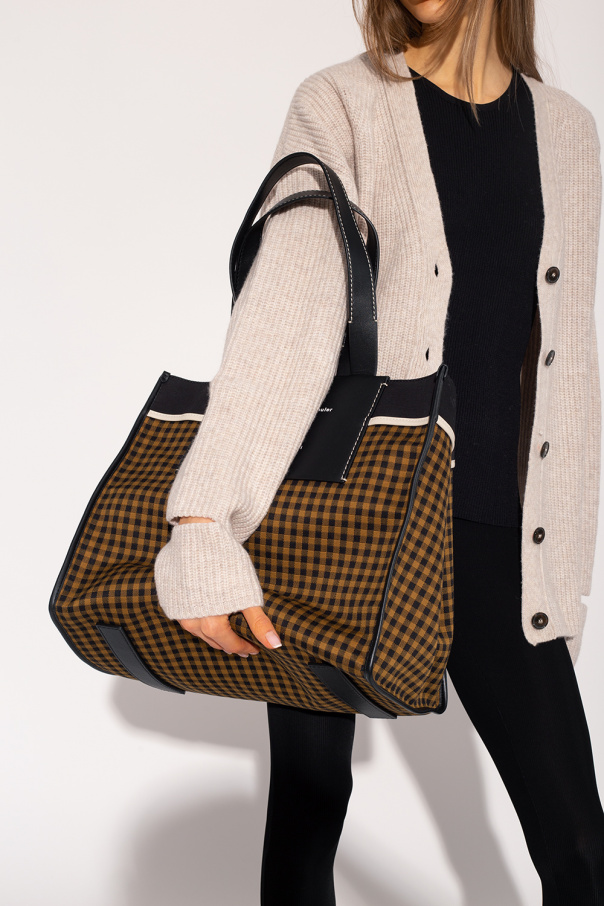 Proenza Schouler wide-sleeves knitted top Shopper bag