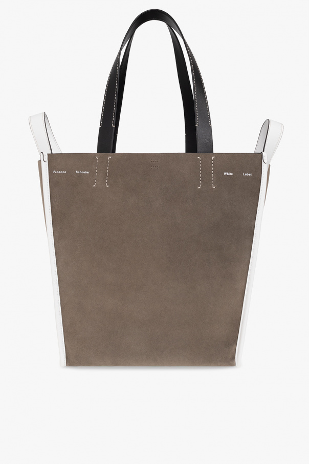 Proenza V-neck Schouler White Label ‘Mercer XL’ shopper bag