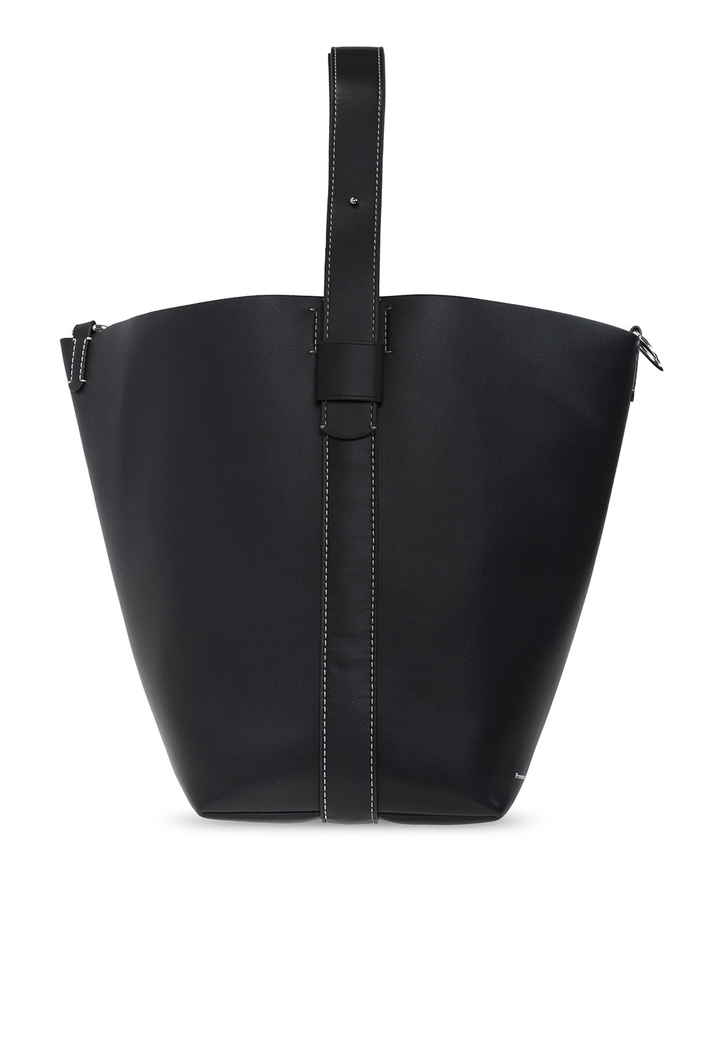 proenza schouler black jersey ‘Sullivan’ leather shoulder bag