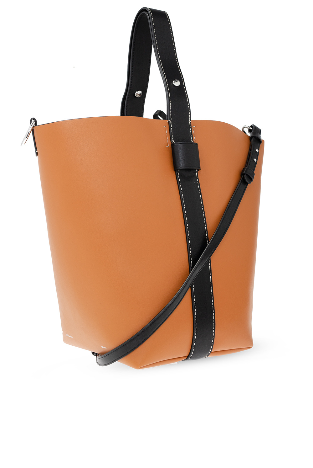 PROENZA SCHOULER RIBBED DRESS ‘Sullivan’ leather shoulder bag