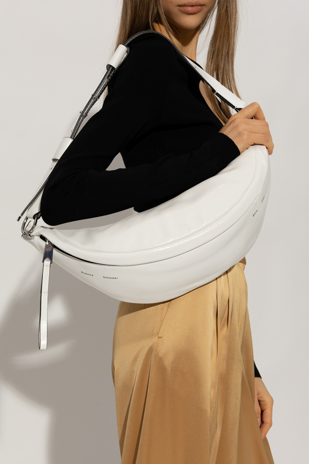 Proenza Schouler White Label tie-dye-print T-shirt ‘Stanton’ belt bag