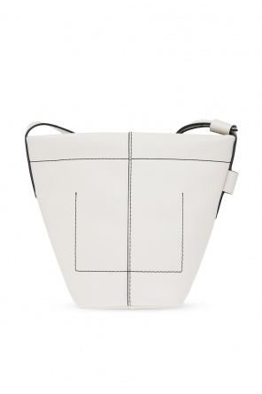 Proenza Schouler White Label XL Mercer Leather Tote Grau ‘Barrow Mini’ leather shoulder bag