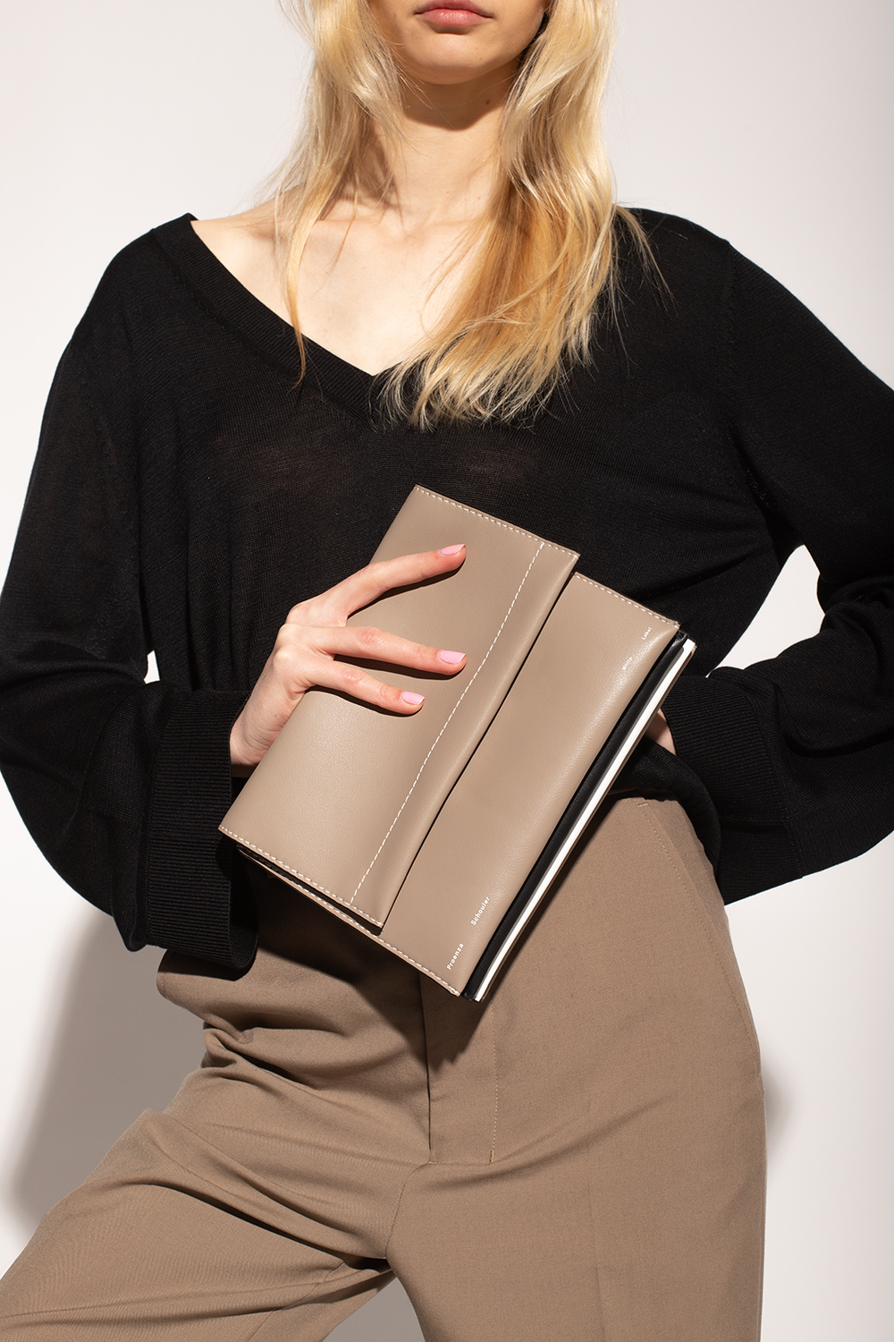 Proenza Schouler White Label ‘Accordion‘ Shoulder Bag Women's Beige | Vitkac