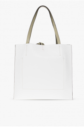 Proenza Schouler White Label cut-out T-shirt ‘Twin’ shoulder bag