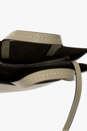 Proenza Schouler White Label Wickelrock in Lederoptik Nude ‘Twin Small’ shoulder bag