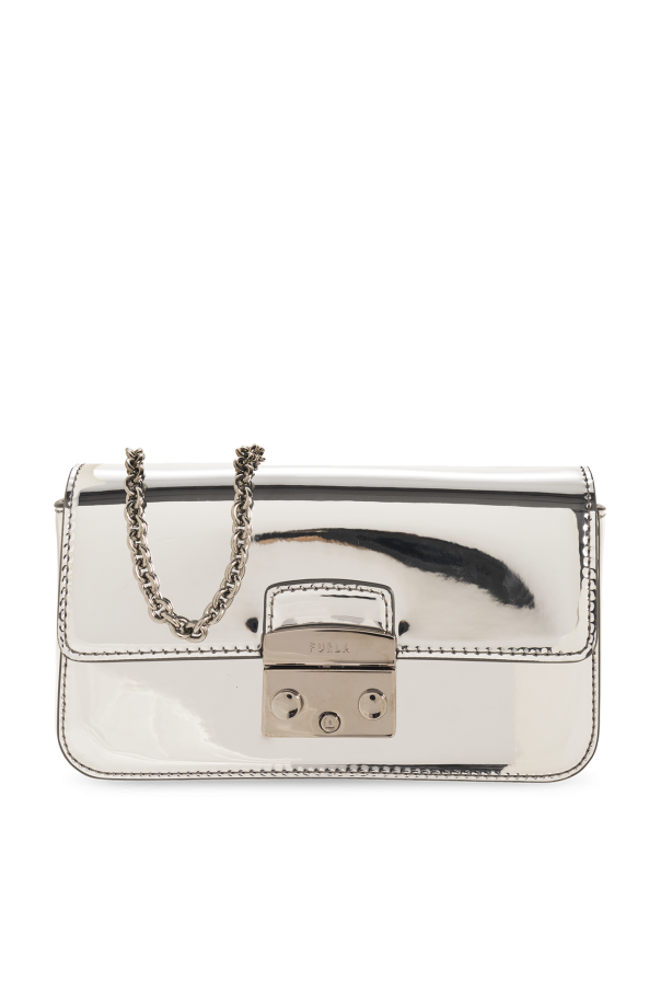 Silver ‘Metropolis Mini’ shoulder bag Furla - Vitkac GB