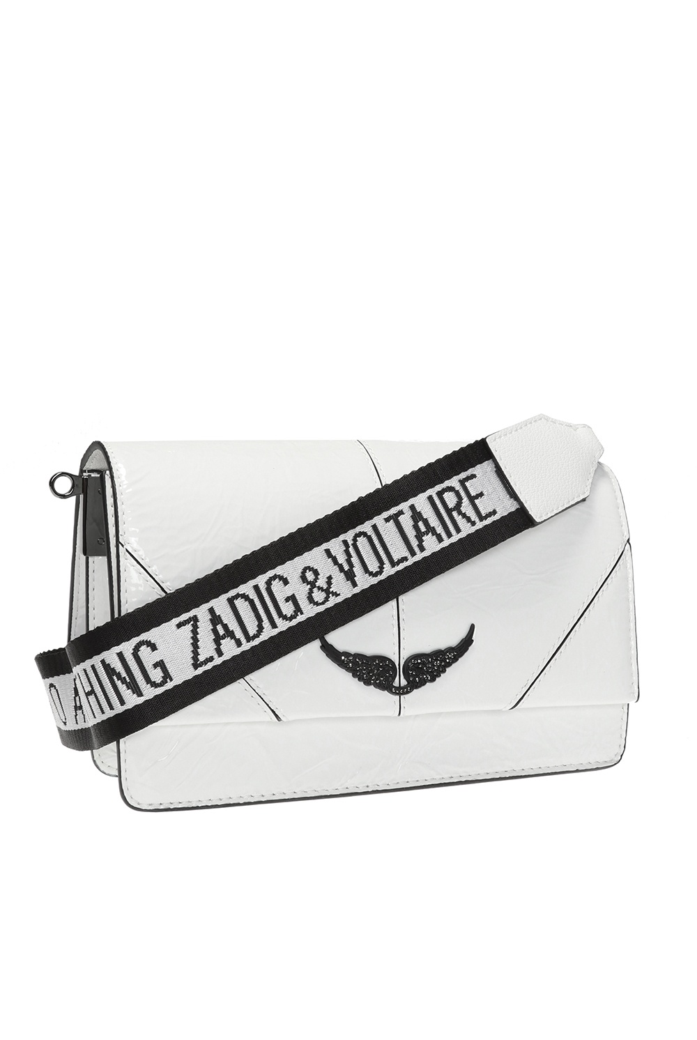 ZADIG & VOLTAIRE: shoulder bag for woman - White | Zadig & Voltaire  shoulder bag LWBA00114 online at