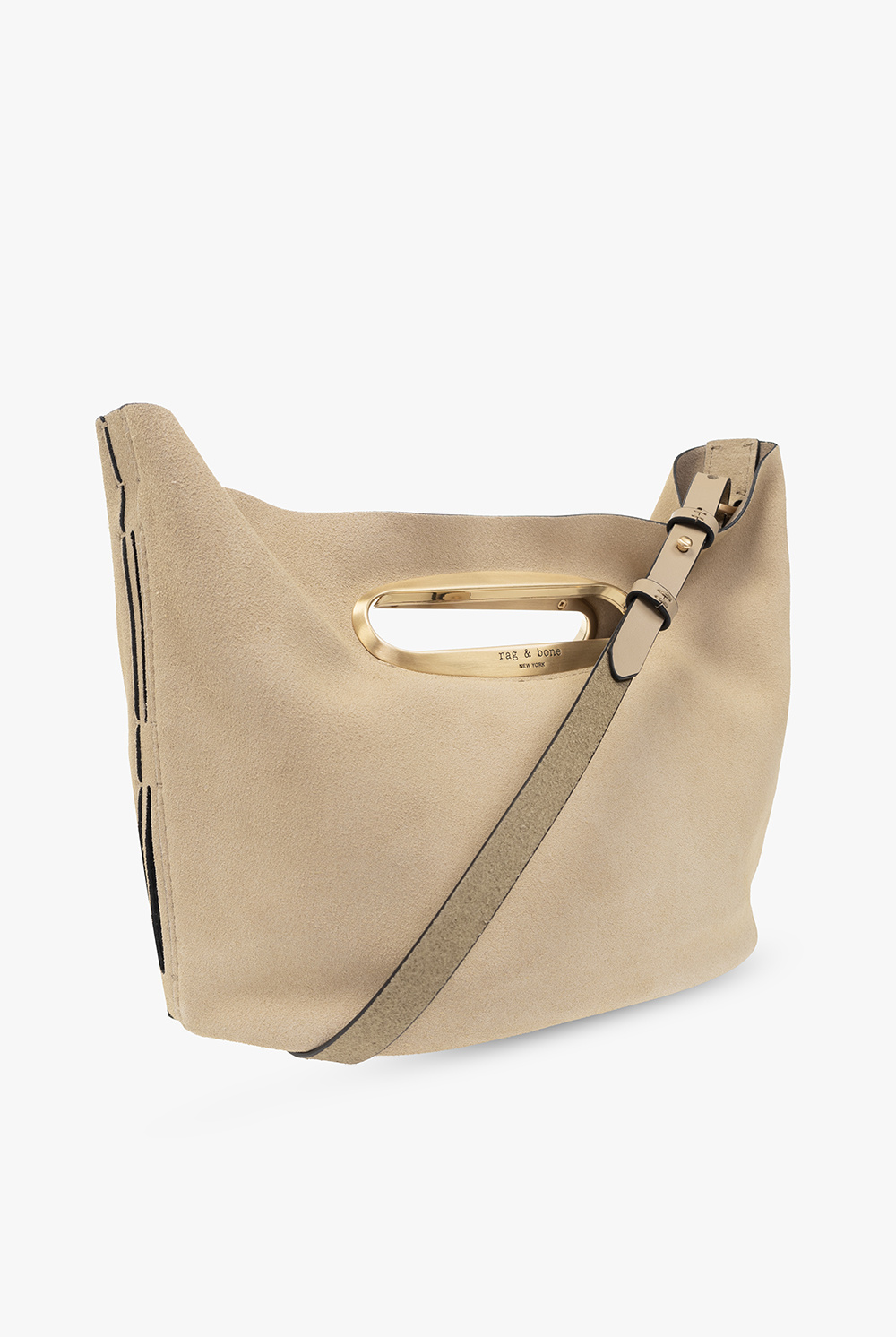 Gucci Interlocking G shoulder bag in grey grained leather  ‘Belize’ shoulder bag