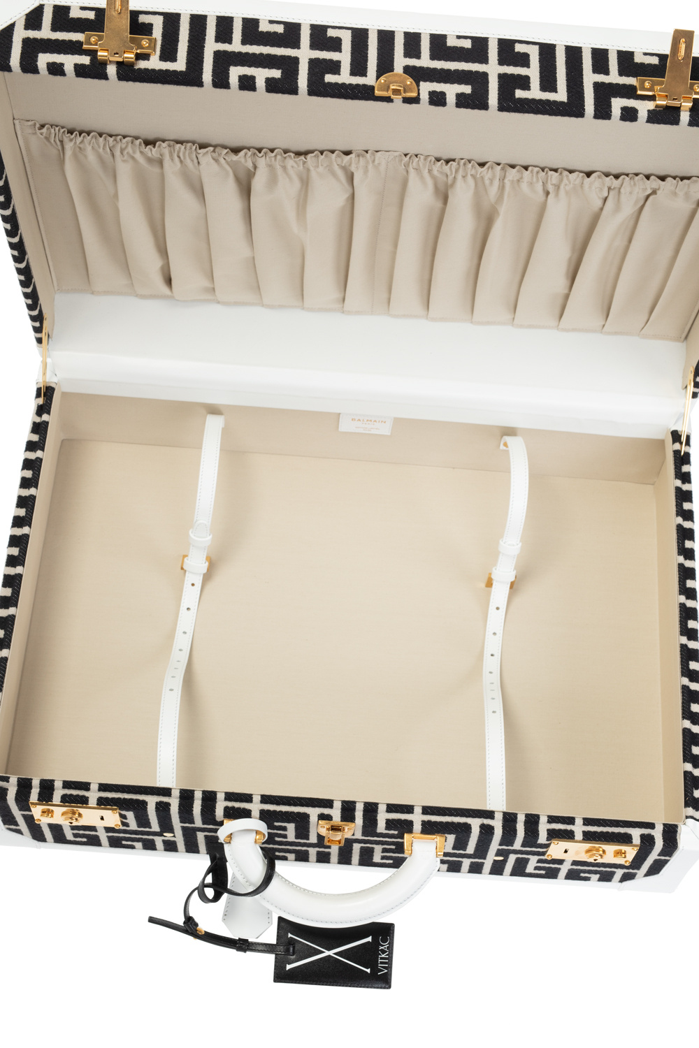 balmain Collab ‘Exclusive for wrap’ suitcase
