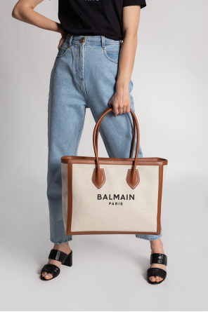 Shopper bag with logo od Balmain
